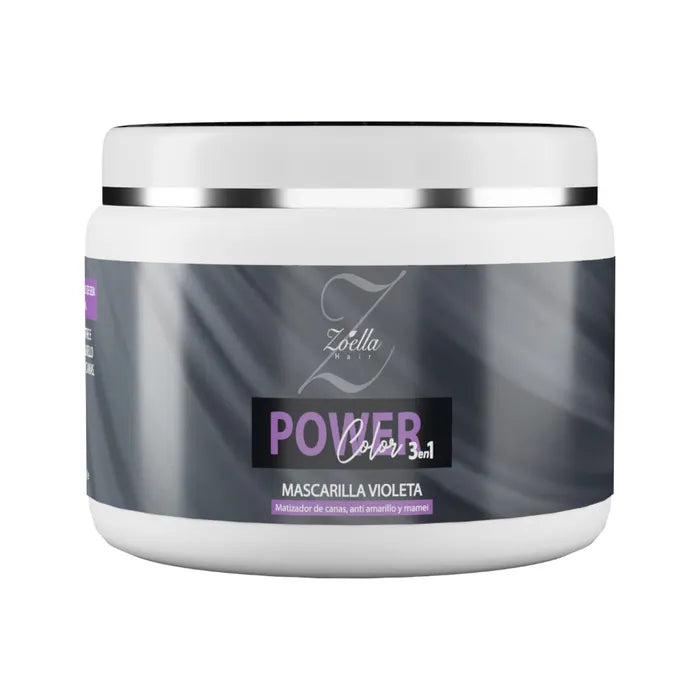 POWER COLOR 3 IN 1 VIOLETA MASK 18 OZ